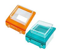 Fish Feeding Ring, Stable Suction Cup Design, 5x5x6cm, Aquarium Feeder Ring, Fish Feeding Cup, Long-Lasting, for Betta, Guppy, Neon Tetra
