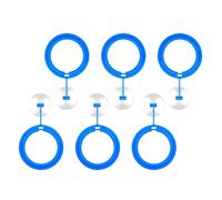Fish Feeding Rings Safe Floating Food Feeder Circles With Suction Cup Square/Round Home Aquarium Feeding Tool