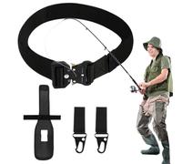 Fish Fighting Belt - Wading Belts Fishing Saltwater - Portable Angling Tackle Accessories for Anglers Outdoor Adventure Seekers Fishermen Women Men Enthusiasts
