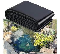 Fish Film 2X2M 1.5X8M 3X5M 4X6M 6X8M 10X12M 15X20M Heavy Duty Tear Resistant Garden Pool Membrane for Pond, Waterfall and Water Features, 0.12Mm Thickness, Litobnx, a, 6 * 9m