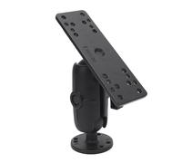 Fish Finder Holder, Boat Electronic Mount C Type 1.5 Inch Ball Head Substitute for Kit for T Screw/Fastener (9.5cm / 3.7in Nylon Rod)