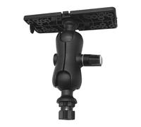 Fish Finder Mount - Boat Device Fish Mount | Universal Swivel Bracket F́ish Ḿount, Marine Electronic Navigation Accessory, Heavy Duty Nylon Material For Horizontal Three Hundred Sixty Degree Rotatio