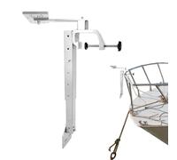 Fish Finder Mount - Fish Detector Brackets | Depth Sounder Bracket Holder | 360° Rotation Height Adjustment Bracket For Boat Marine Saltwater Freshwater Fishing