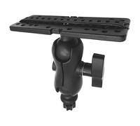 Fish Finder Mount - Marine Fish Finder Plate Boats Fishes Stand Base | Swivel Mount Plate With 360° Rotation, Adjustable Fishing Finders Mounting Bracket For Kayaks Canoes And Boats