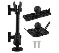 Fish Finder Transducer Mount | 360 Degree Rotabale Electronic Bracket | Fish Finder Bracket with Extended Rod | for Boat Fishing Lake River Marine Outdoor Sports Photography