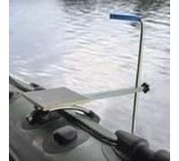 Fish Finder Transducer Mount with Display Tray for PVC Inflatable Boat Tube