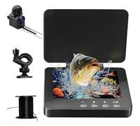 Fish Finder Underwater Fishing Camera with 8000mAh Battery,IP67 Waterproof Fishing Camera Monitor with 4.3" IPS Display,30m Cable, 220° Wide Angle,Infrared Night Vision for Boat,Ice Fishing,River,Sea