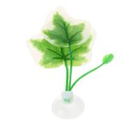 Fish Fish Hammock Plant Suction Cup Leaf Bed Realistic Leaf Pad Hammock Bed For FishTanks Aquariums Habitats Decoration BettaFish Leaf Pad BettaFish Supplies Aquariums Decorations