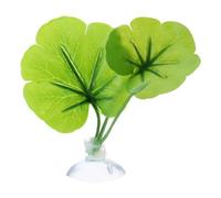 Fish Fish Hammock Plant Suction Cup Leaf Bed Realistic Leaf Pad Hammock Bed For FishTanks Aquariums Habitats Decoration BettaFish Hammocks Fishtanks Accessories Decorations