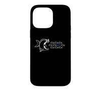 Fish float in the water swim against the mainstream Case for iPhone 14 Pro Max