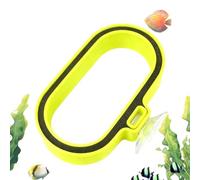 Fish Food Dispenser | Suction Ring Feeder Container, Aquarium Feeder, for Freshwater and Saltwater Aquarium Enthusiasts for Indoor and Outdoor Use in the Home