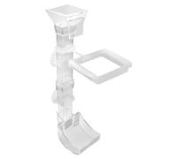 Fish Food Dispenser | Transparent Tube and Shrimp Bowl | Anti-Scatter Tube for Feeding Betta Fish Basin Secondary Home