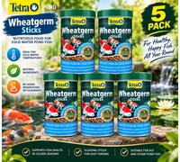 Fish Food Pond Wheatgerm Sticks Cold Weather Koi & Pond Tetra - 5 Pack