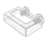 Fish Food Suction Cup, Acrylic Fish Food, Anti-Drift Fish Tank Food Dispenser - Wide Feeding Area Output Tool for Feeding Floating Food or Flake