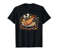 Fish Fry Friday Church Basement Fried Perch Wisconsin T-Shirt