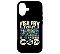 Fish Fry Friday Our Cod is an Awesome Cod Shirt Catholic Case for iPhone 17