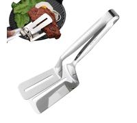 Fish Fry Spatula Tong - Fish Fry Spatula Tongs | Stainless Steel Fish Cooking Tong | Toast Salad Tong | Multifunctional Fish Gripper Tong, Anti-Scald Food Shovel Tongs for Fish, Steak