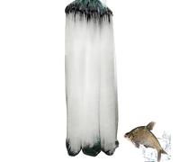 Fish Gill Net with Float | Portable with Float, Quick Immersion, Reusable, Fish Trap Net - For Lake River Reservoir Shore Common Carp Crucian Carp Big Carp