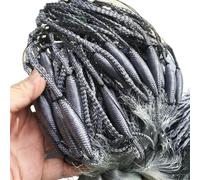 Fish Gill Network Fishing Single Wall Grey Fishing Line Gillnet Monofilament Cell 2.5cm/4cm/5cm/6cm Fishing Trap Nets Net Gillnet(30M(cell 2.5x2.5cm))