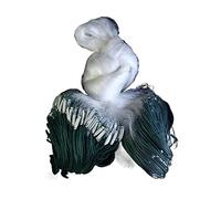 Fish Gill Single Layer Fishing Net Thick 0.25Mm Nylon Thread Durable Gillnet Suitable For Big Fish Height 1.2m Length 40M Net Gillnet(40M-1.2M-6CM)