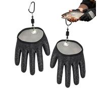 Fish Gloves,Mitten Saltwater Anti-Puncture - Fishing Catching Gloves with Hook,for Outdoor Glass Oyster Shucking Mandolin Slicing Meat Cutting Kayaking Hiking Paddling