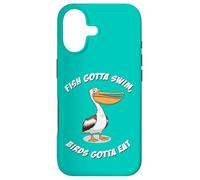 Fish gotta swim, birds gotta eat Case for iPhone 17