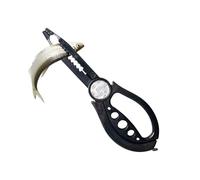 Fish Grabber Tool - Ergonomic Handle Non-Slip Pliers | Fishing Gripper - for Bass Catfish Saltwater Freshwater Shore Pier River Stream Pond Lake