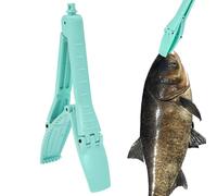 Fish Grabber Tool - Lightweight Foldable Anti-Slip Clamp | Fishing Lip Gripper - for Catching Retriever Retriever Grilled Control Bass Catfish Boat Saltwater Freshwater Ice