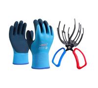 Fish Gripper, Metal Non-Slip Claw Pliers Holder - Multifunctional Fish Holder | Durable Fishing Tool For Catch Crab Saltwater Freshwater Ice Boat Outdoor Angling Accessories