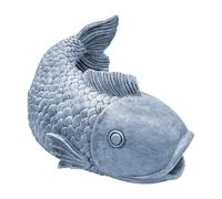 Fish Gutter Deflector - Resin Rainwater Channel Extension Sculpture with Dynamic Water Flow | Stylish Garden Patio Lawn Yard Decoration Downpipe Splash Guard Decorative Koi Statue for