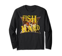 Fish Hard Die Happy Carpe the Fish Today Diem Long Sleeve T-Shirt