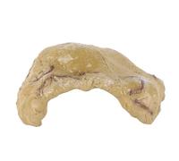 Fish Hiding Cave Reptile Rock Hide Cave, Turtle Hiding Resin Cave Shelter, Vivid Aquarium Decor with Natural Texture, Comfortable Fish Tank Decoration for Lizards Snakes Frogs (GS1228)