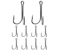 Fish Hook 10-Piece Anti-Escape High Carbon Steel Tackle