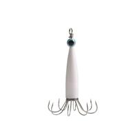 Fish Hook 3 Pcs Fluorescent Squid Fishing Hook Cuttlefish Glowing Deep Sea Fish Bait Head Hook For Saltwater Octopus Fishing Accessory Fish Hooks(Wei)