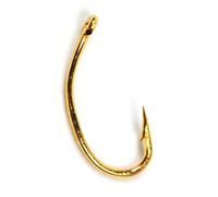 Fish hook, Fish Hooks 50pcs Gold Curved Nymph Fly Tying Hook Scud Shrimp Pupae Larvae Caddis Emerges Trout Fishing Lures for(12)