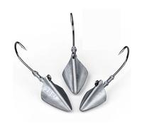 Fish hook, Fish Hooks 5pcs Dart Jighead Fishhooks Worm Fishing Lure Hook Soft Artificial Bait Tackle for(10g)