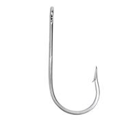 Fish Hooks 5pcs Stainless Steel Fishing Hook Shark Large Game Jig Bait Barbed Tuna Fishhook for Outdoor(4)