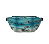 fish in the deep sea Versatile Running Waist Pack Lightweight Breathable and Adjustable for Travel Cycling and Everyday Use