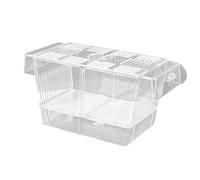 Fish Isolation Box, Crystal Acrylic Fish Breeder Box For Aquarium, Acrylic Hatchery Incubator Tank Baby F-ish Tank For Baby Fishes, Shrimp, C-lownfish And Guppy