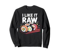 Fish Joke Japanese Sushi Rolls Sweatshirt
