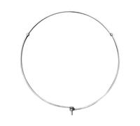 Fish Landing Net Frame, Stainless Steel Landing Net Rin, Space Saving, 45cm | Fish Landing Net Frame, 45cm, Stainless Steel Threaded Interface Fishing Gear, Landing Net Ring, For Lake Pond Boat Kayak Pie