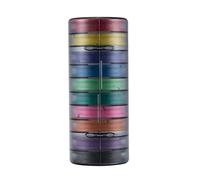 Fish Line Spool Organizer 10Slots Fishing Spools Holder Fly Fishing Line Leader Storage Accessory fly Spools Leader Organizer Holder