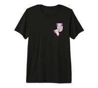 Fish Lizard Pocket of Axolotl Sea Salamander Axolotls Premium T-Shirt