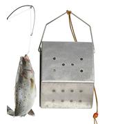 Fish Lunchbox - Fixed Bottom Bait Dispenser, Bait Dispenser with Handle, Portable Fast Launch Feeding and Breeding Device, Precision Weighted Bait Module
