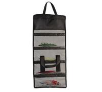 Fish Lure Storage Bag, Fishermen Lure Organizer Bag | Small Tackle Bag - Capacity, Accessories, Waterproof with a Layered Folding Design with Five Grid for Freshwater