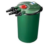 Fish Mate 15000 Pressurised Bio Garden Pond Filter - Automatic Cleaning System for Clear Water
