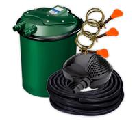 Fish Mate PUV 5000 Pond Filter Kit Bundle UVC, Pump, Hose, Clips Fish Koi Garden