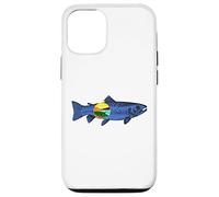 Fish Montana Flag Case for iPhone 12/12 Pro
