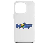 Fish Montana Flag Case for iPhone 13 Pro