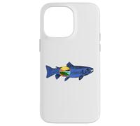 Fish Montana Flag Case for iPhone 14 Pro Max